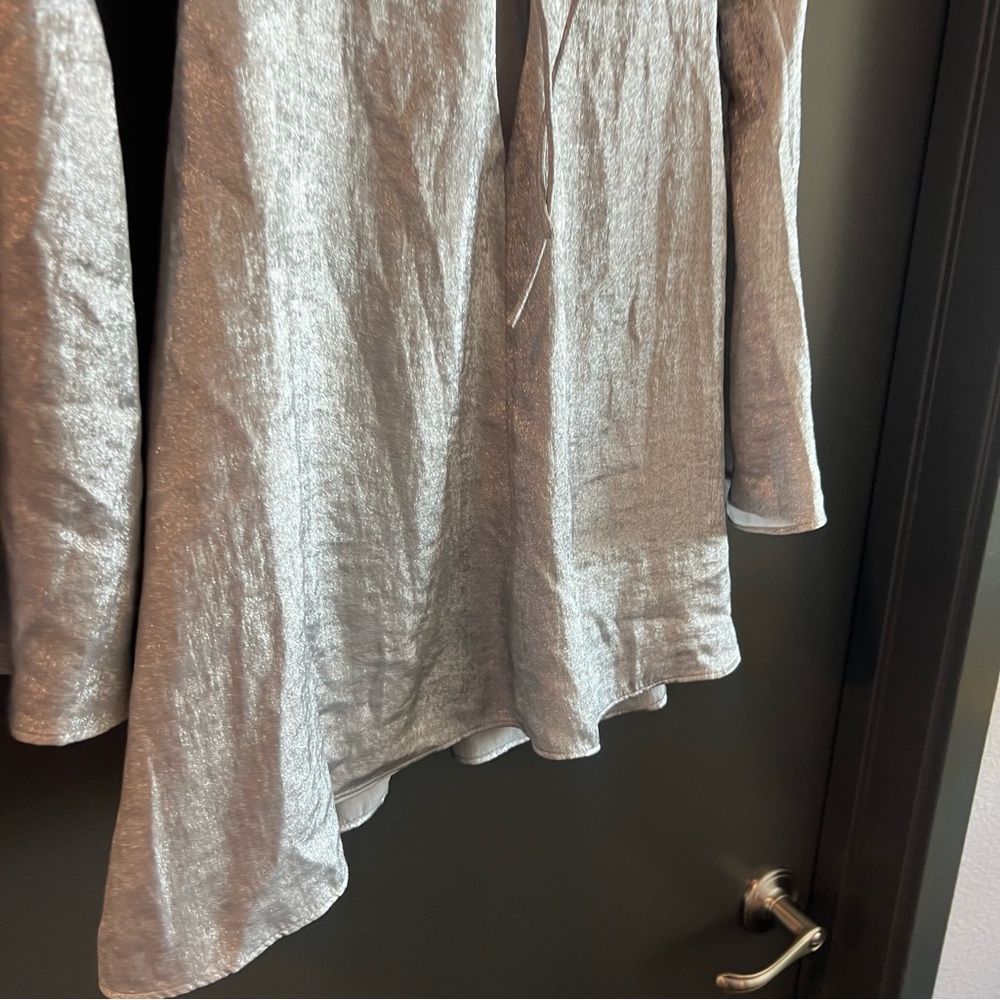 LOBA Lizzie Mini Dress in Silver Size XS NEW! New with tags! - Picture 7 of 9
